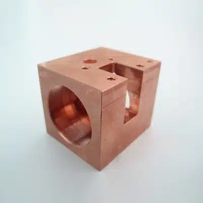 Copper-C1100-Part_3-Axis-CNC-Milling_As-Machined